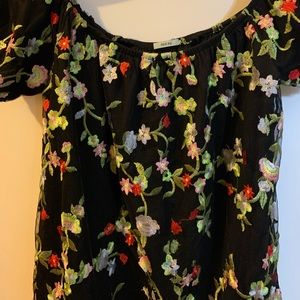 Mini off the shoulder dress